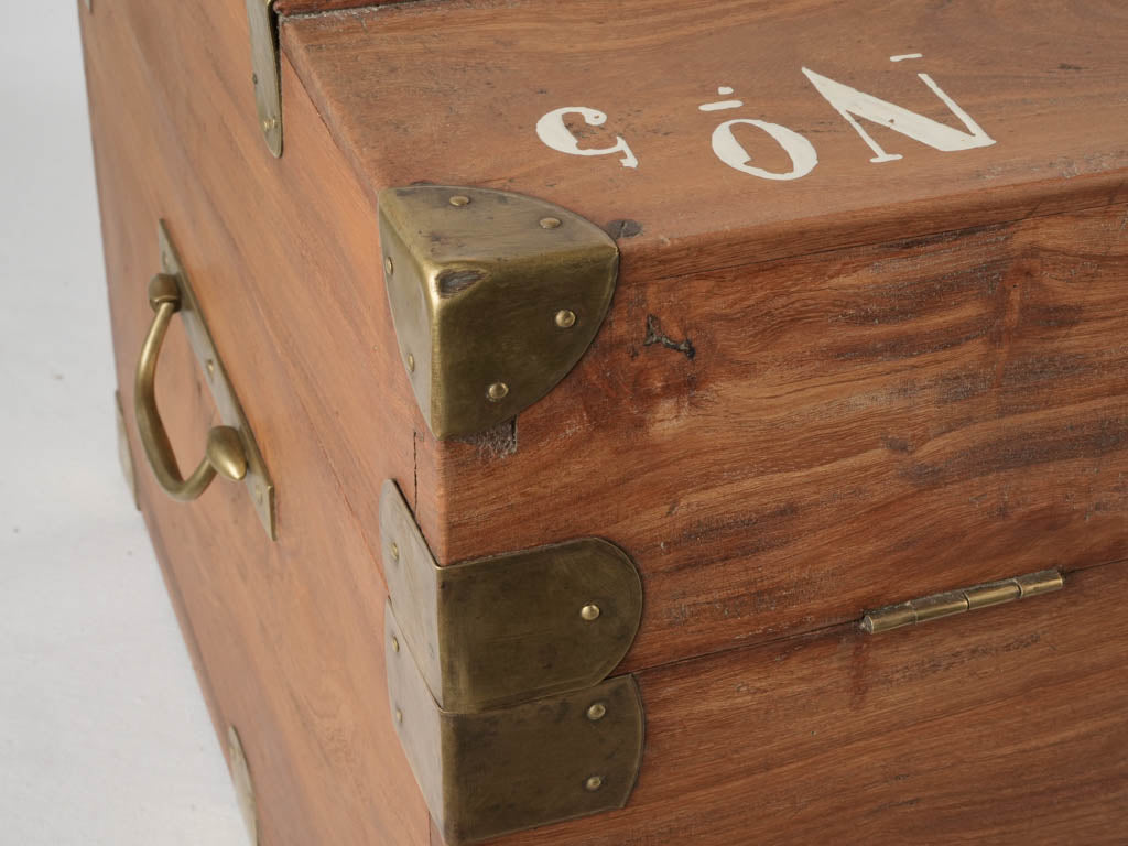 Distinctive, versatile Indochine wooden chest