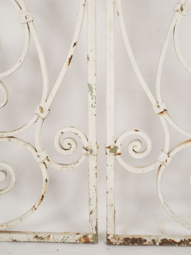 Antique French wrought iron gates