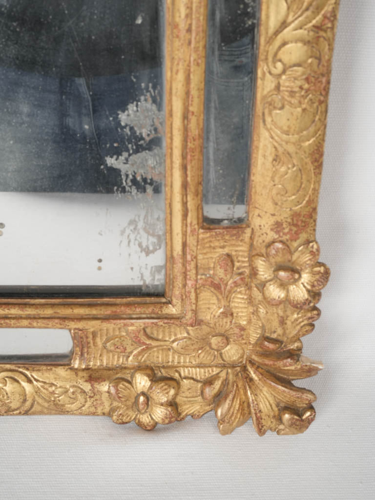 Baroque giltwood parclose mirror