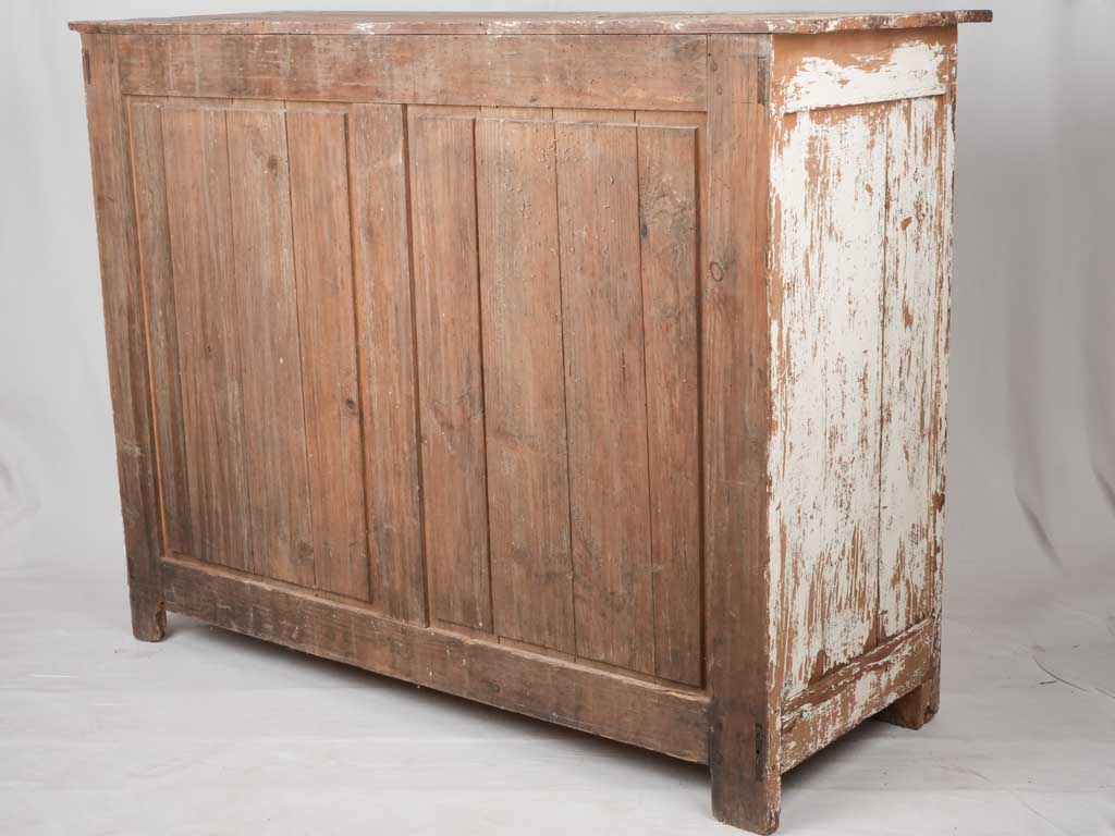 Time-worn French country buffet piece