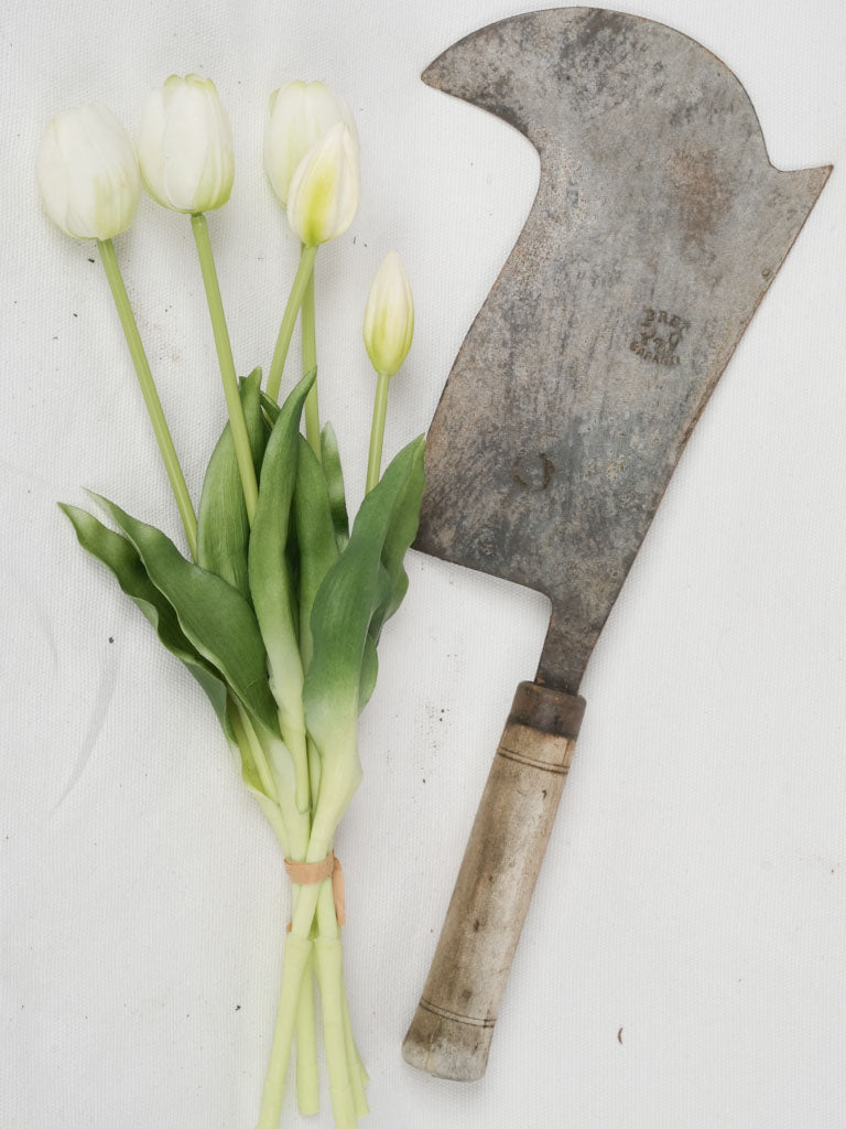 Vintage Provencal farmhouse butcher knife