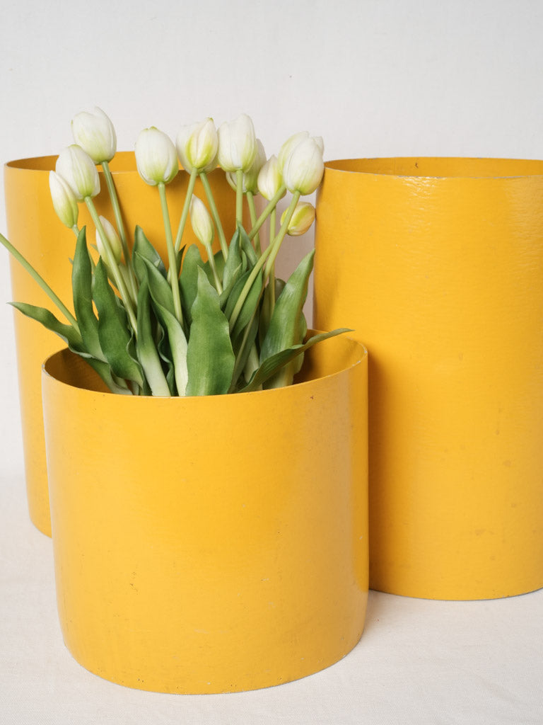 Sustainable 1970s waste paper bins 