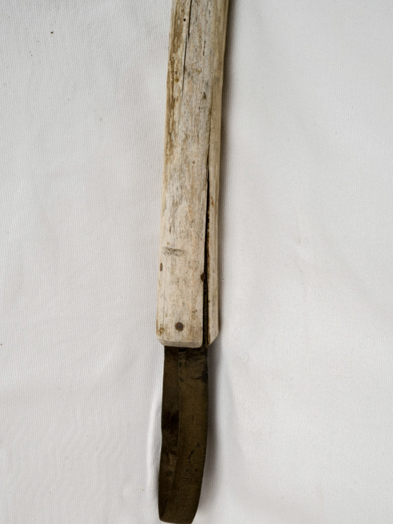 Weathered, authentic wine shovel