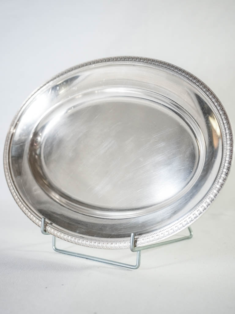 Antique silver-plated Christofle serving platter