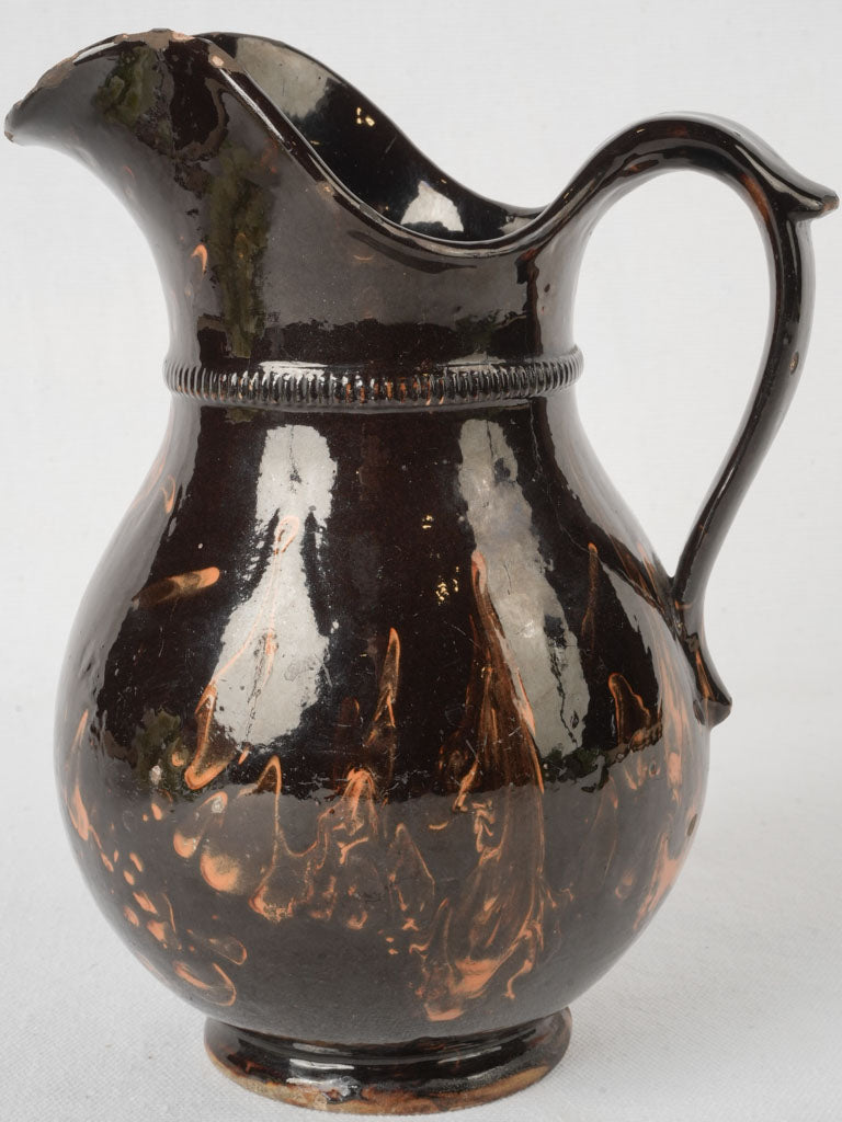 Refined beaded decoration pitcher