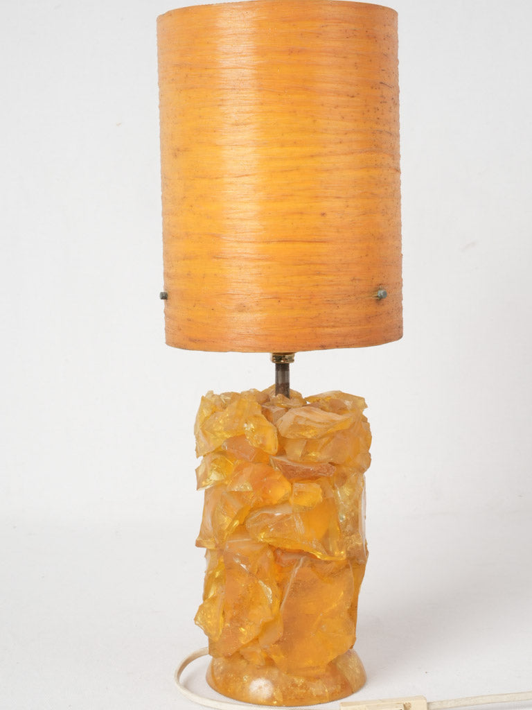 Artistic Colored Resin Sculptural Lamp