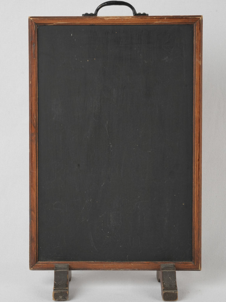 Quaint artisanal French kitchen chalkboard