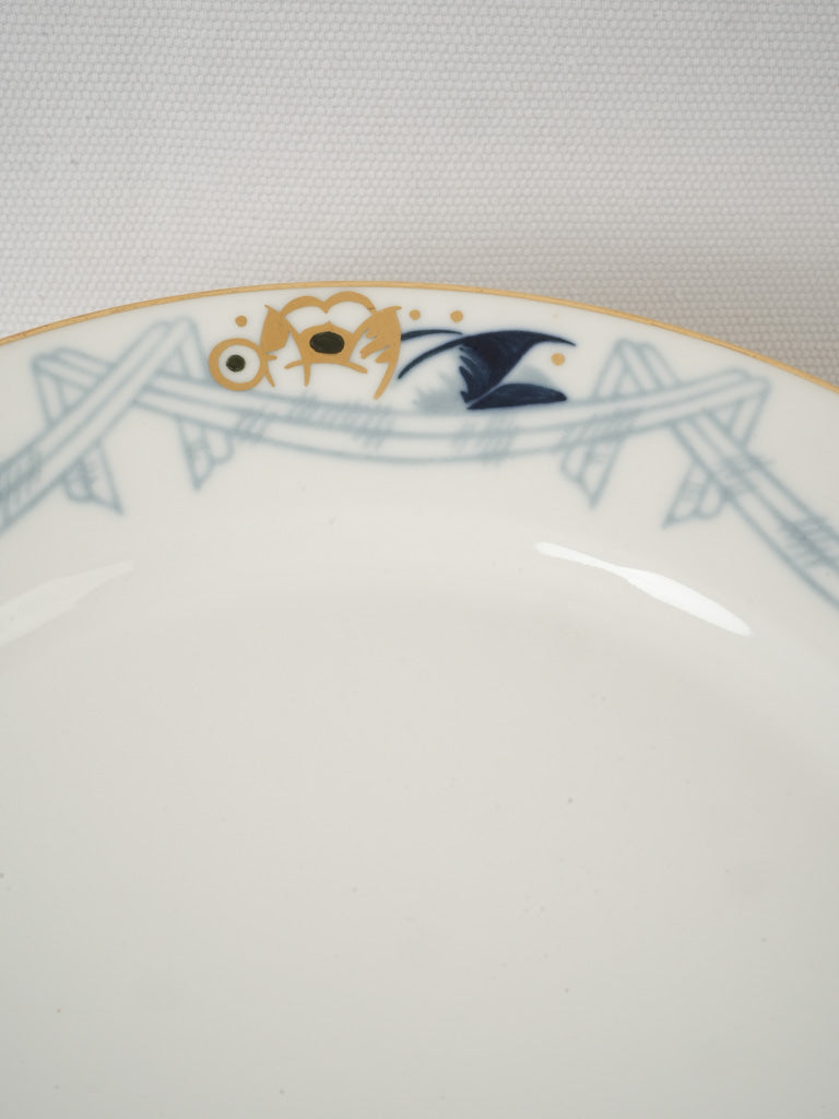 Sophisticated René Crevel design plates