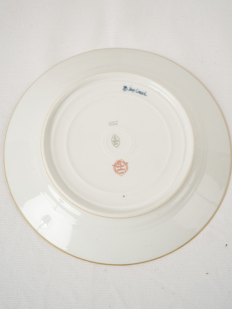 Timeless craftsmanship Sèvres plates