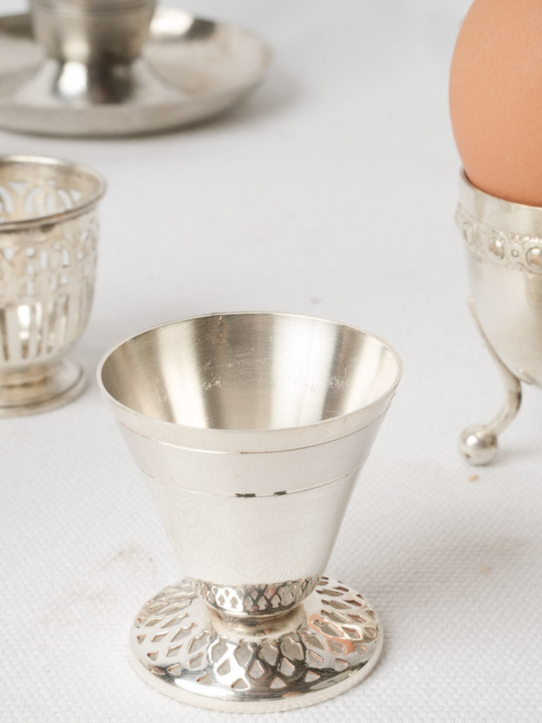 Charming antique French egg cups