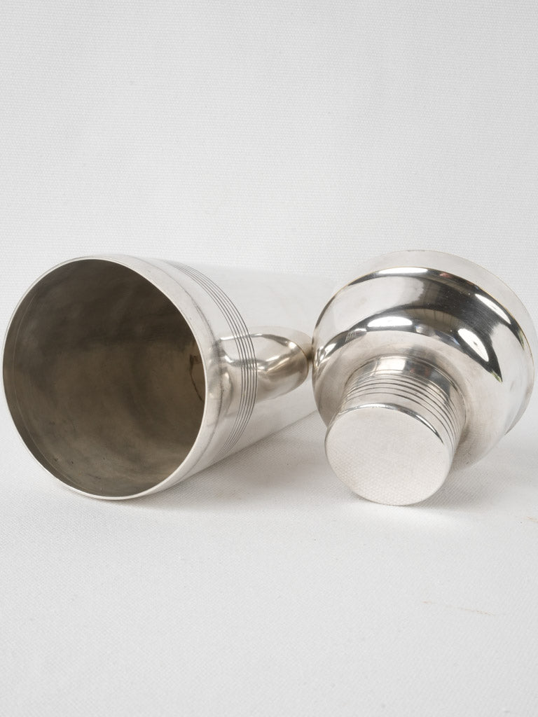 Fine craftsmanship silver-plated cocktail shaker