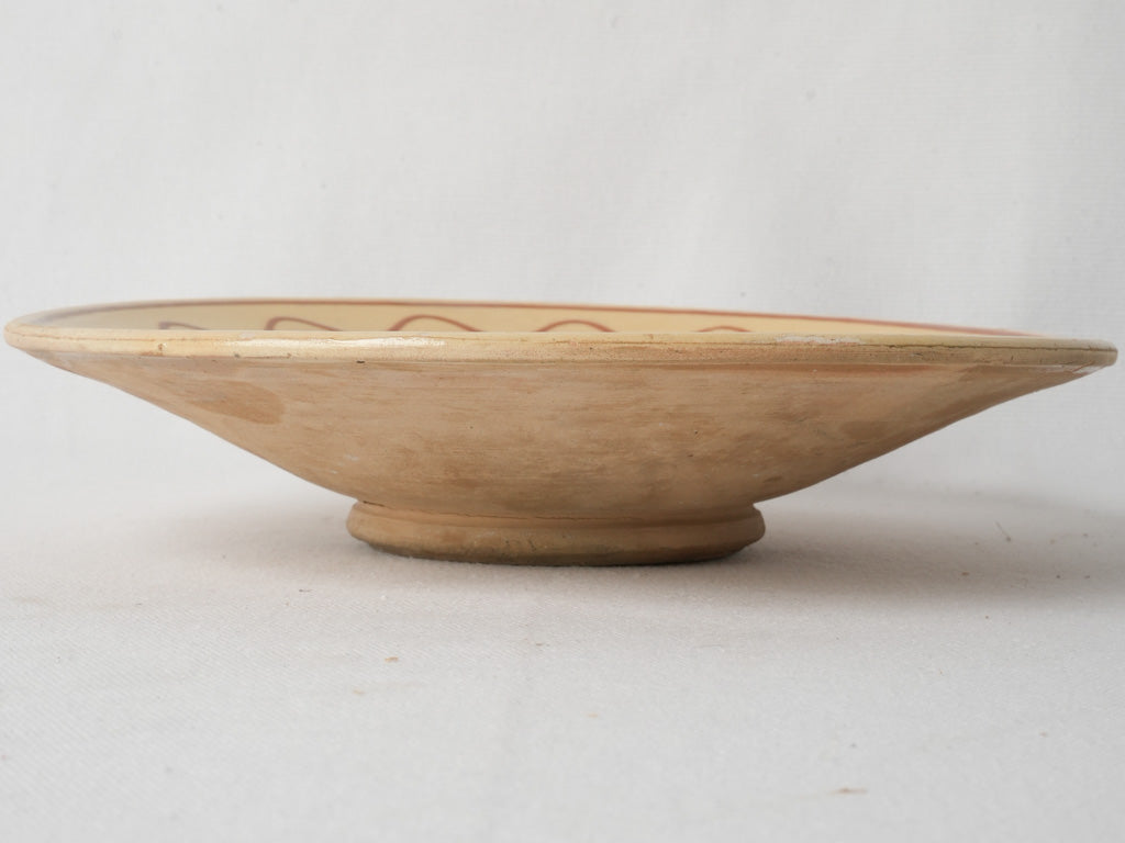 Charming French omelette serving dish