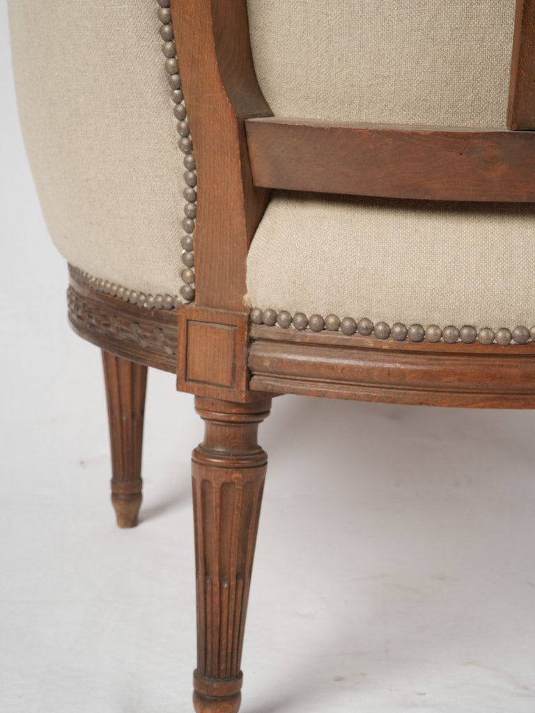 Vintage Louis XVI style armchairs