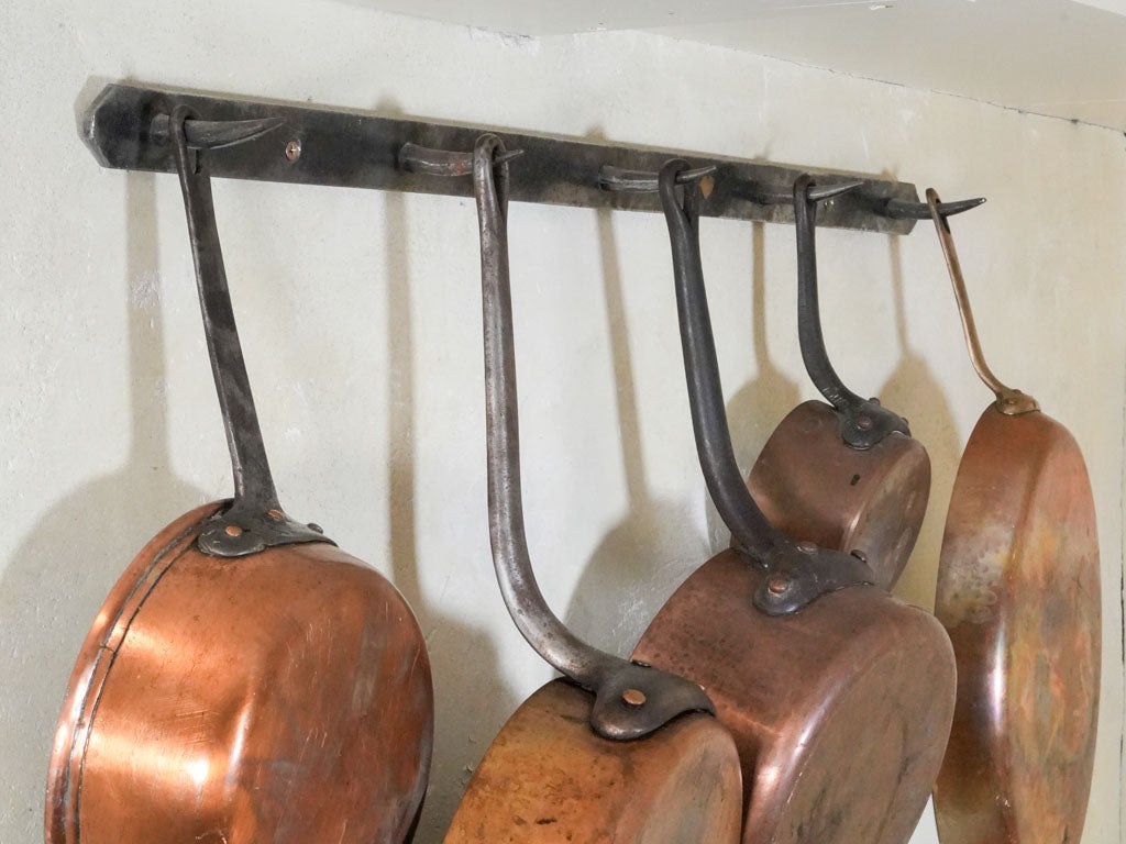 Antique butcher's shop rack from France