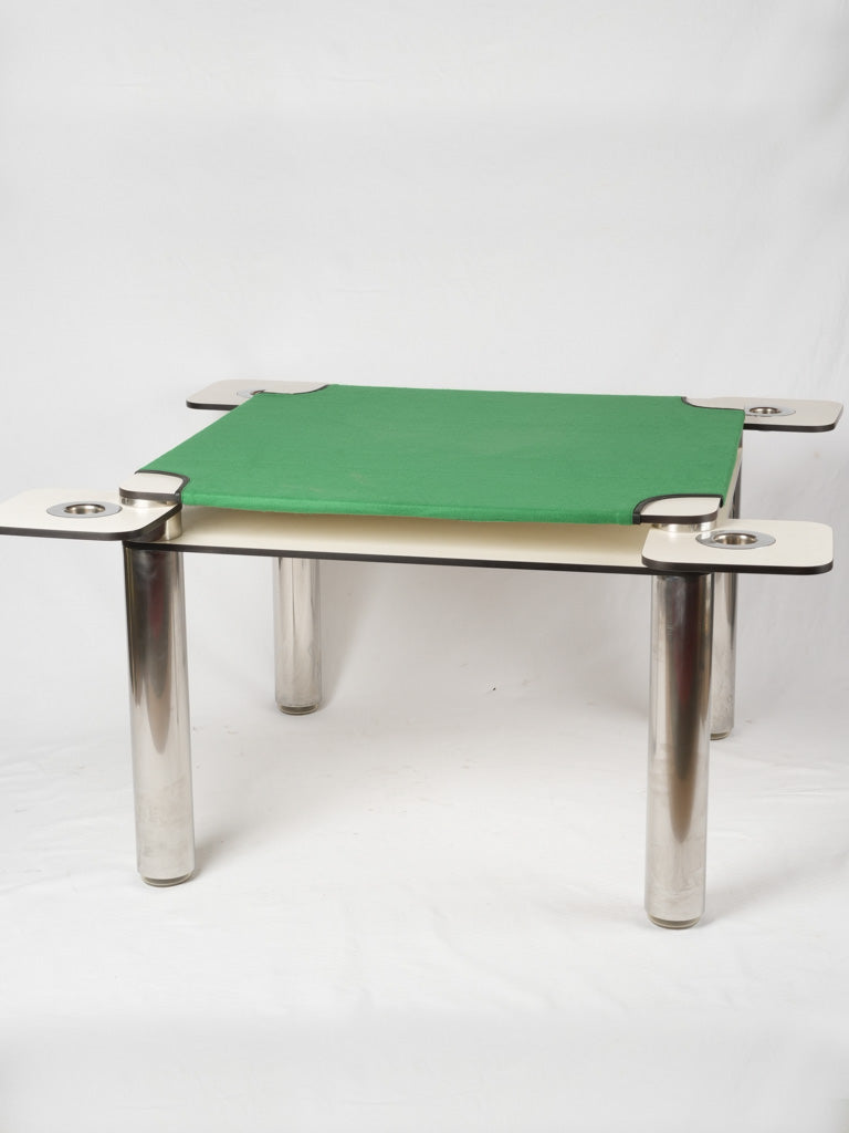 Vintage Italian poker table