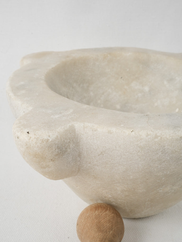 Classic Design 19th Century Marble Pestle