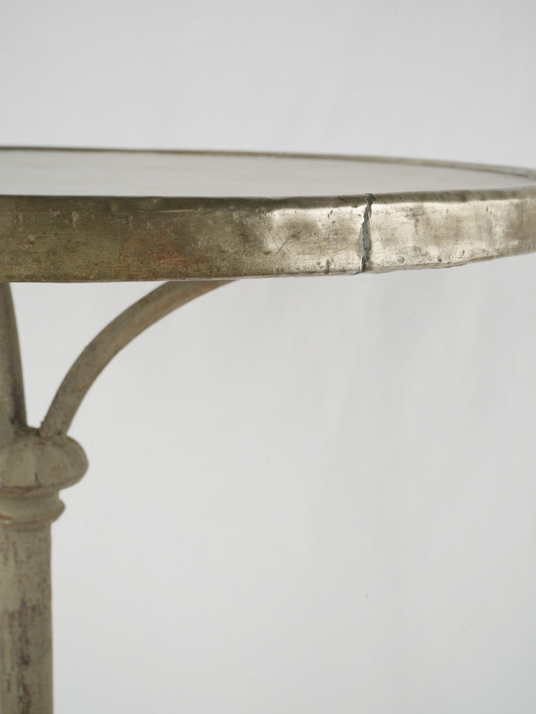 Exquisite Marble Cast-Iron Garden Table