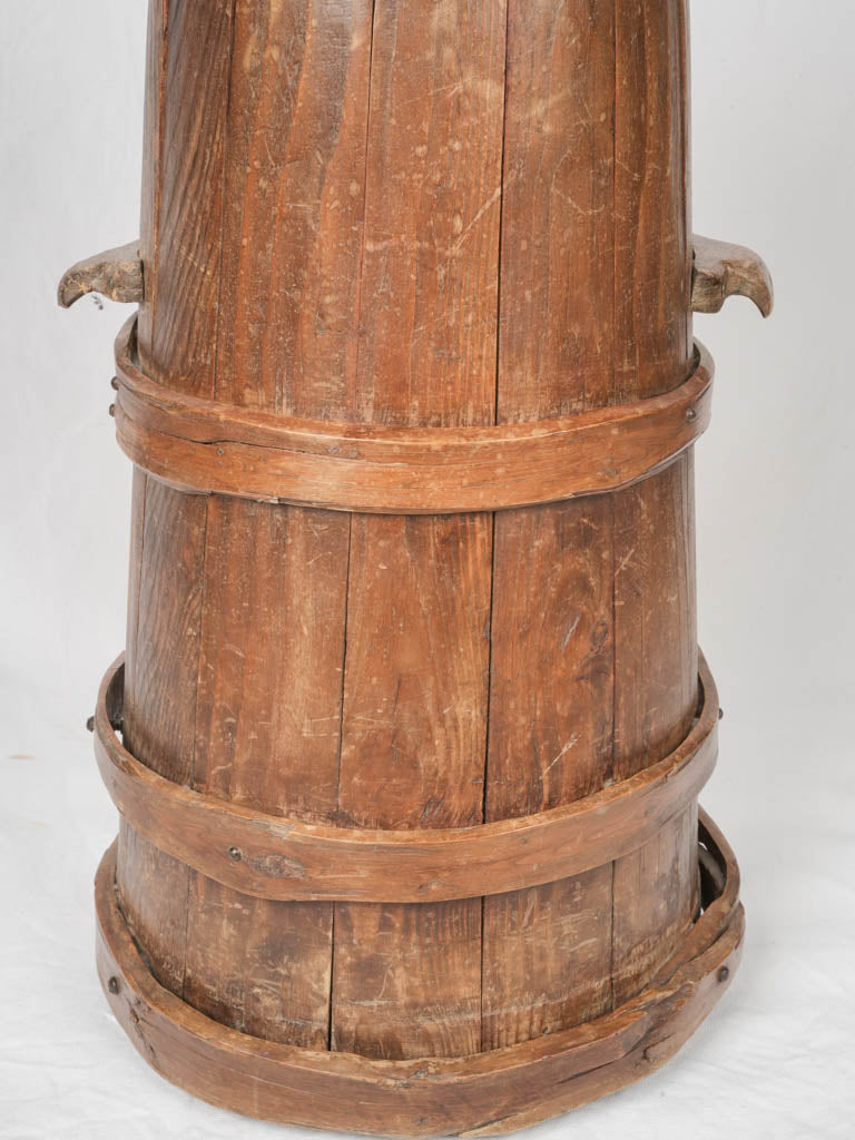 Historical patina French churn