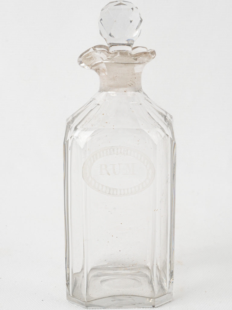 Exquisite 18th-century English decanter