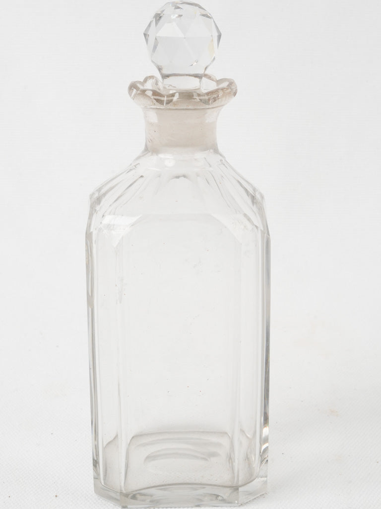 Refined English Georgian glass decanter