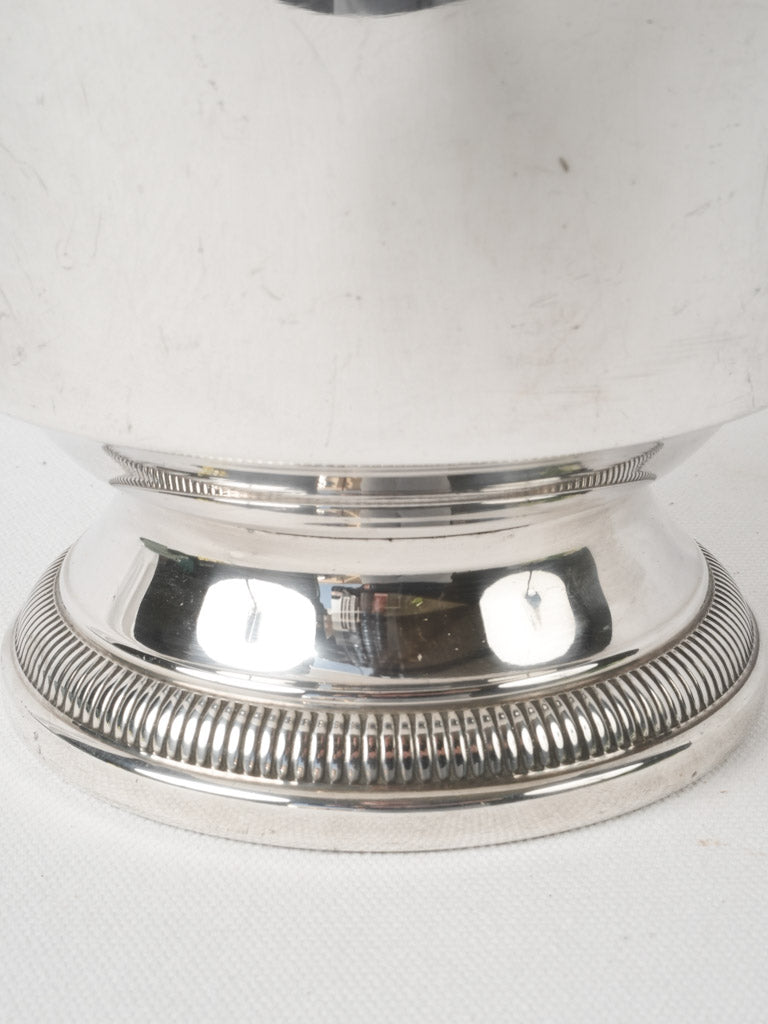 Mid-century silver-plated wine cooler