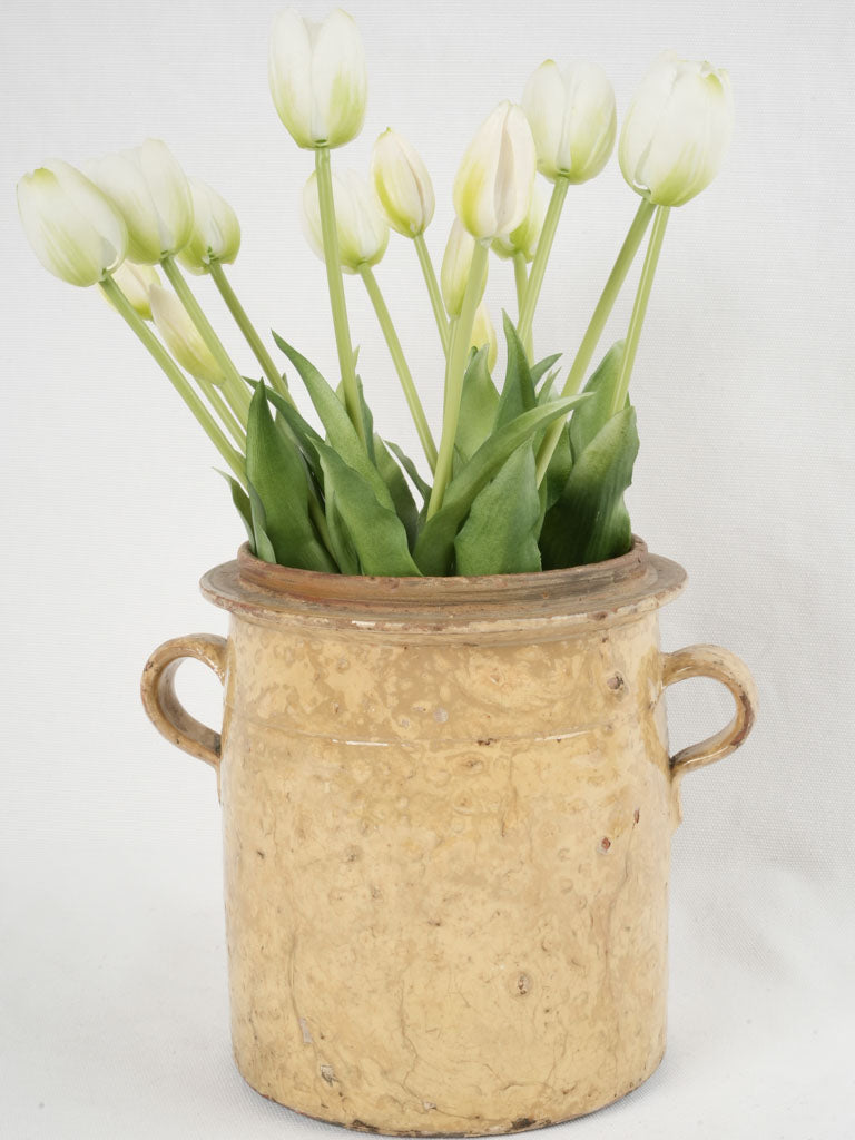 Vintage French loop-handled preserving jar