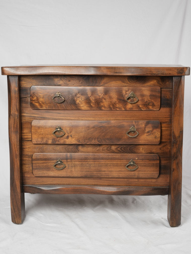 Mid-Century Elmwood Commode