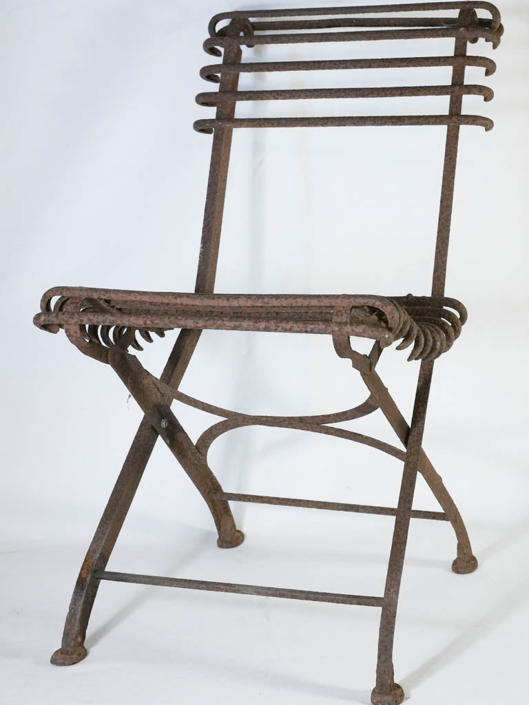 Late 18th / early 19th century Arras folding garden chair – Chez Pluie