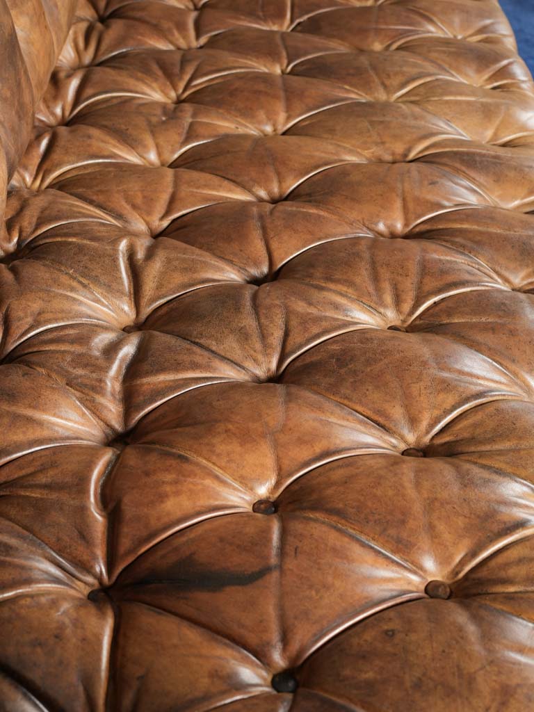 Luxurious and well-preserved leather sofas