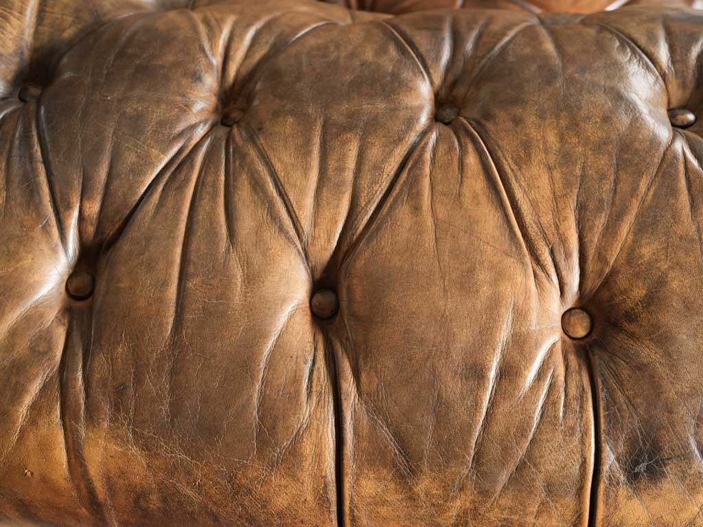 Distinctive 1960s English leather sofas