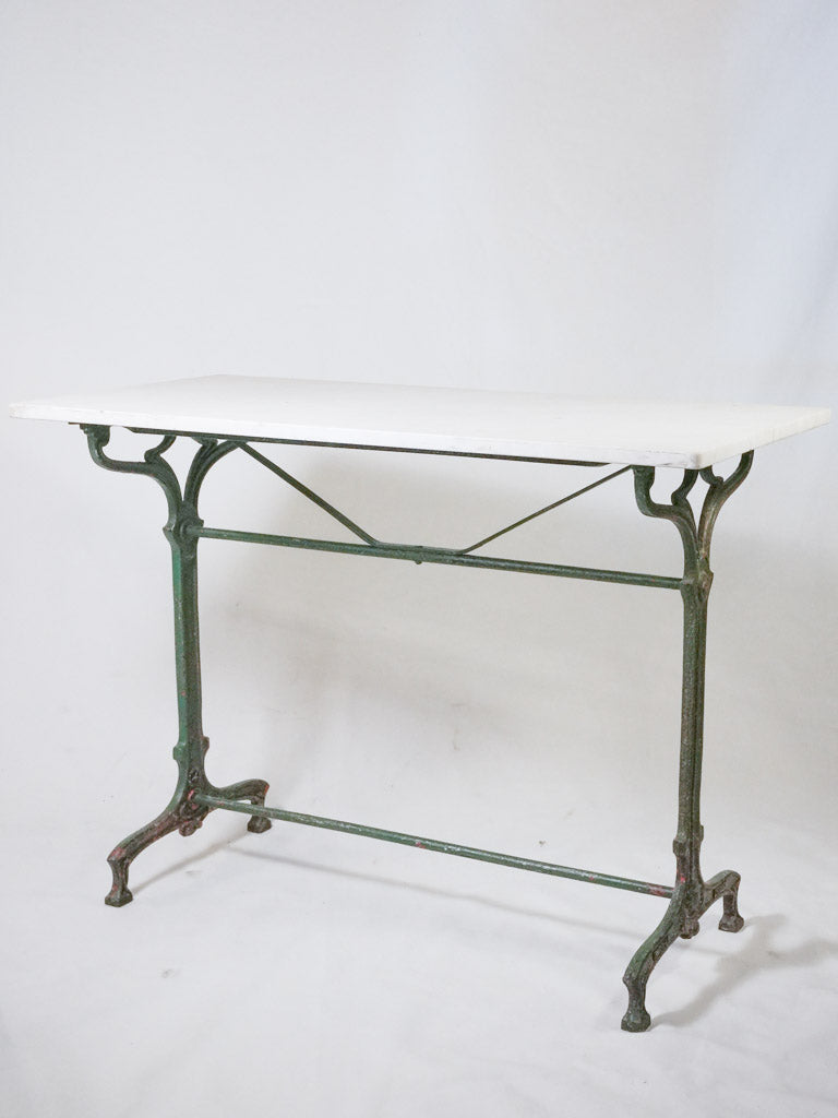 Rectangular bistro table - Art Nouveau 39½" x 19¾"