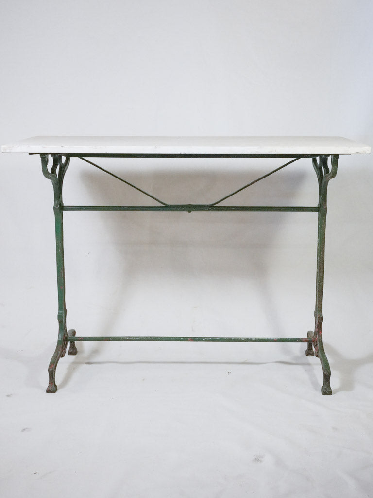 Rectangular bistro table - Art Nouveau 39½" x 19¾"