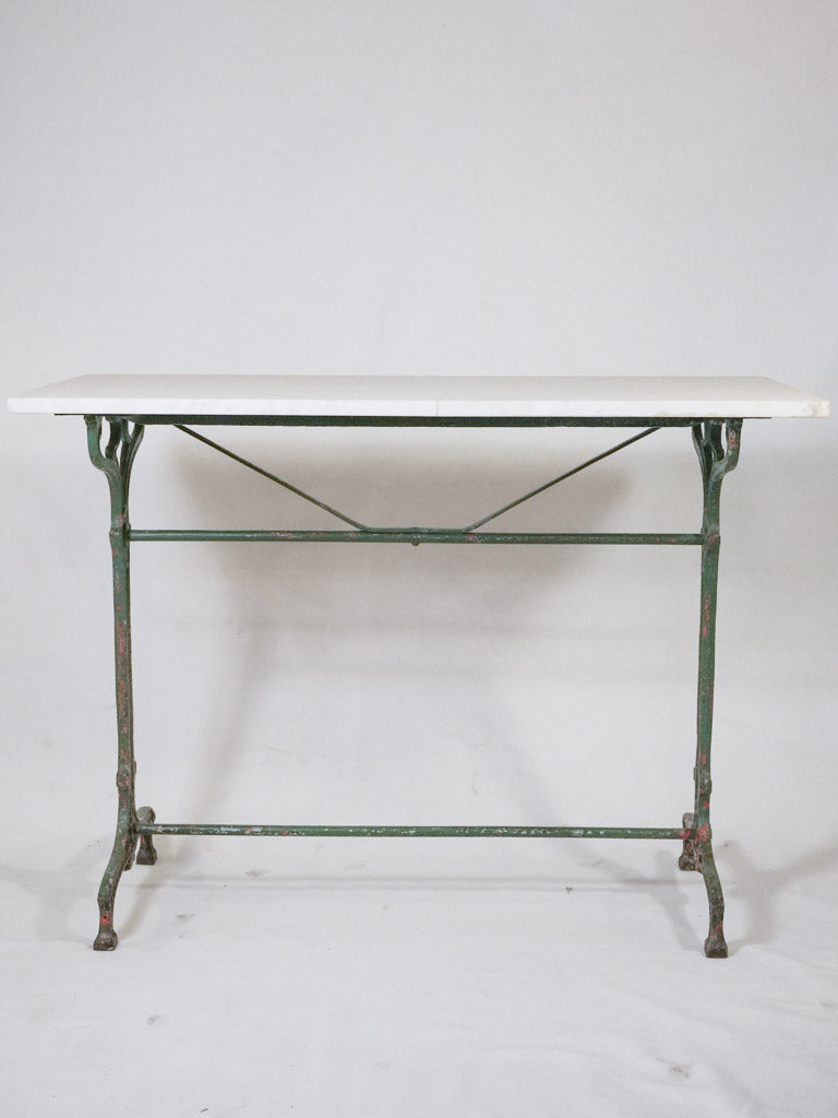 Rectangular bistro table - Art Nouveau 39½" x 19¾"