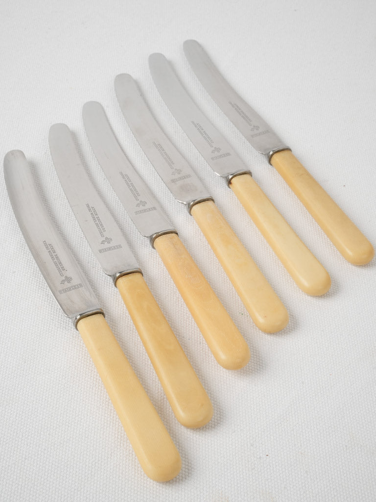 Vintage bone-handled Atkin Brothers knives