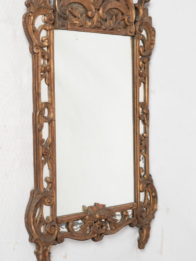 Lavish French Louis XV wall mirror