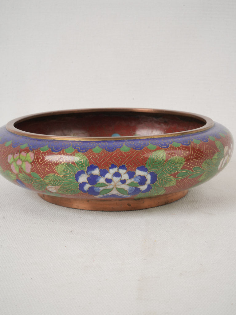 Refined vintage cloisonné collectible