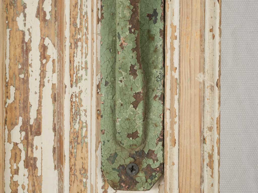 Weathered, antique-style, rustic wall sconces