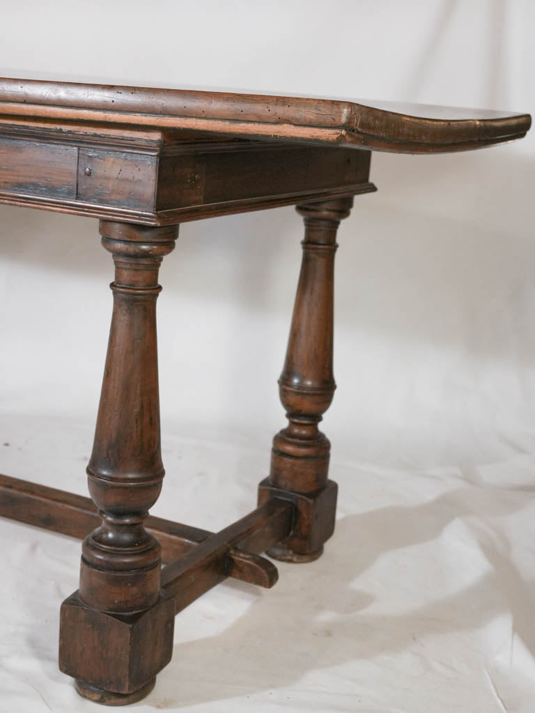 18th century walnut dining table / console table - Italian 72¾" x 30¼"