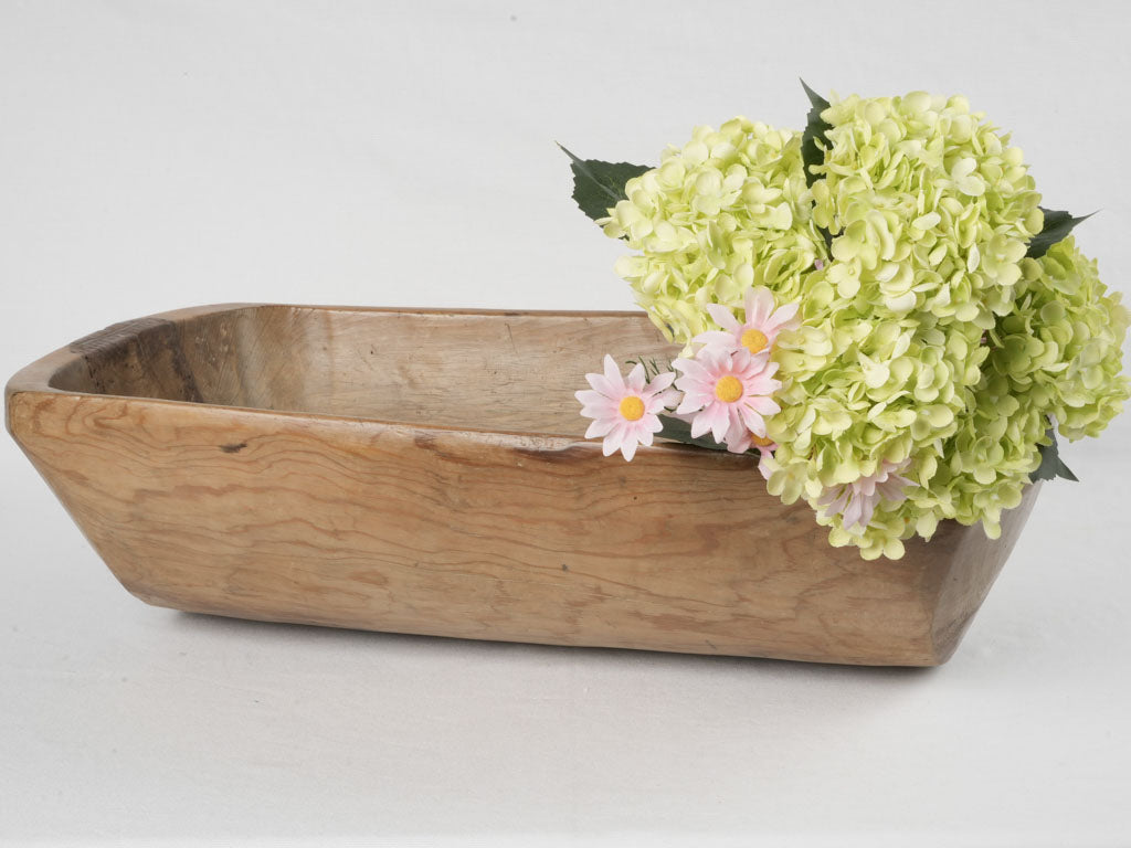 Historical Savoyard baker’s wooden bowl