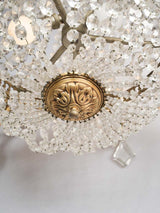 Exquisite early 20th-century brass chandelier