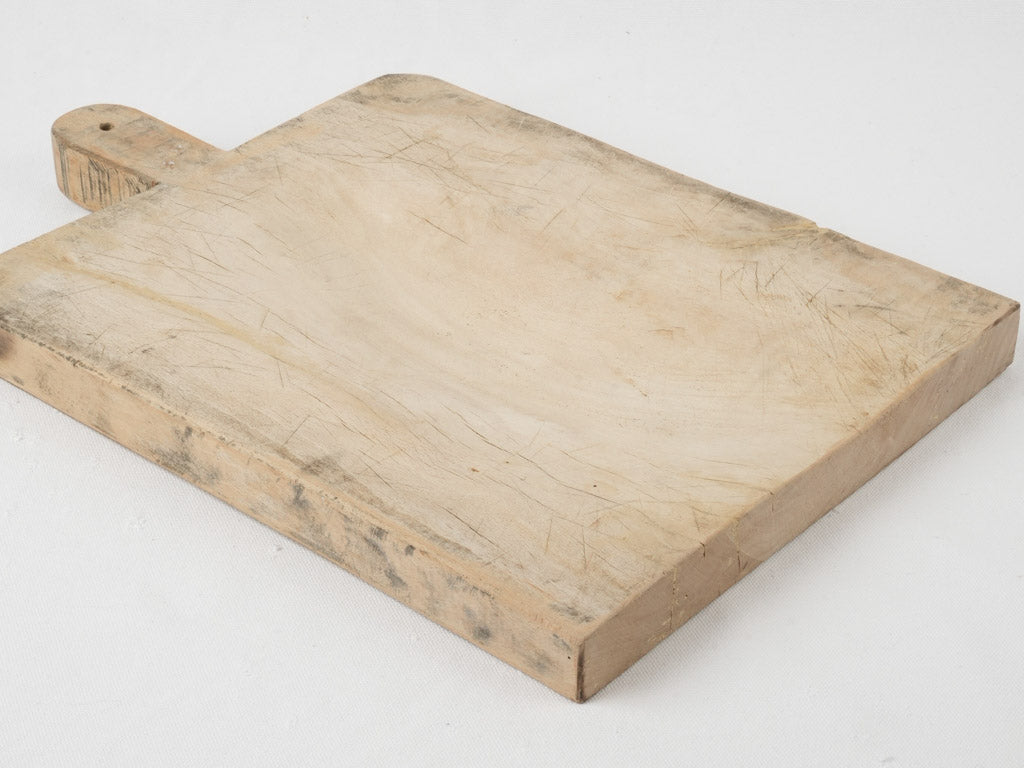 Antique, rectangular rustic cutting board