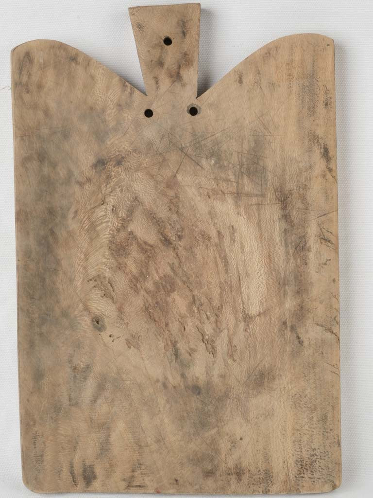 Rustic beechwood French cutting board