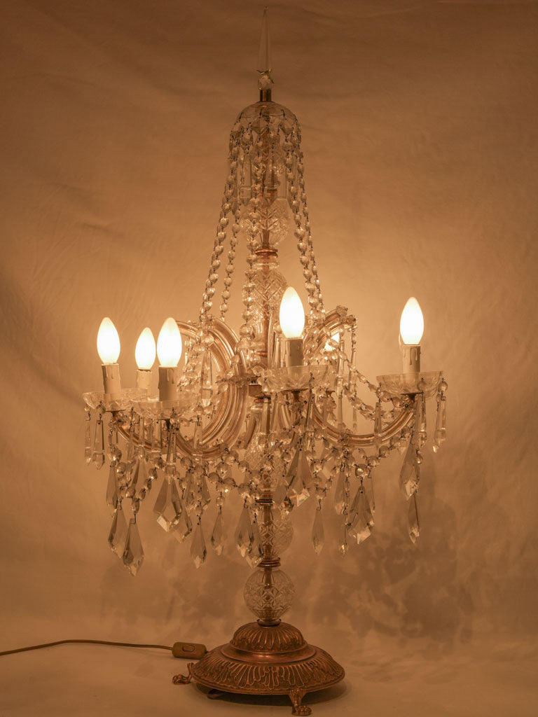 Majestic French candelabra with swags