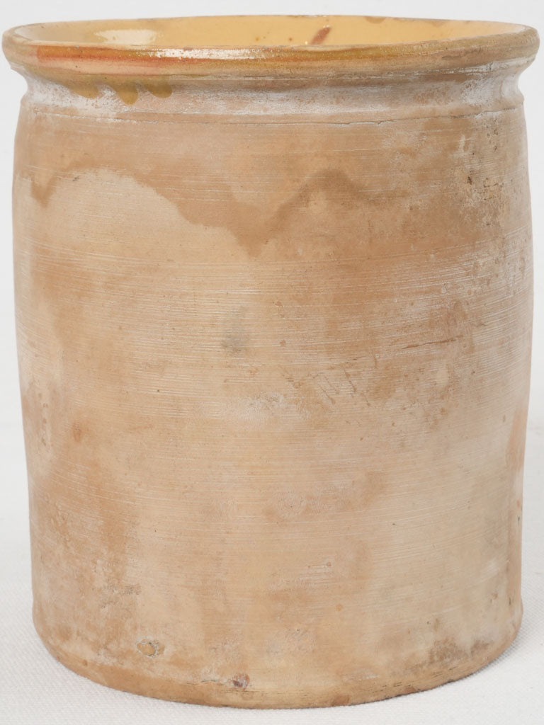 Antique French unglazed preserving pot