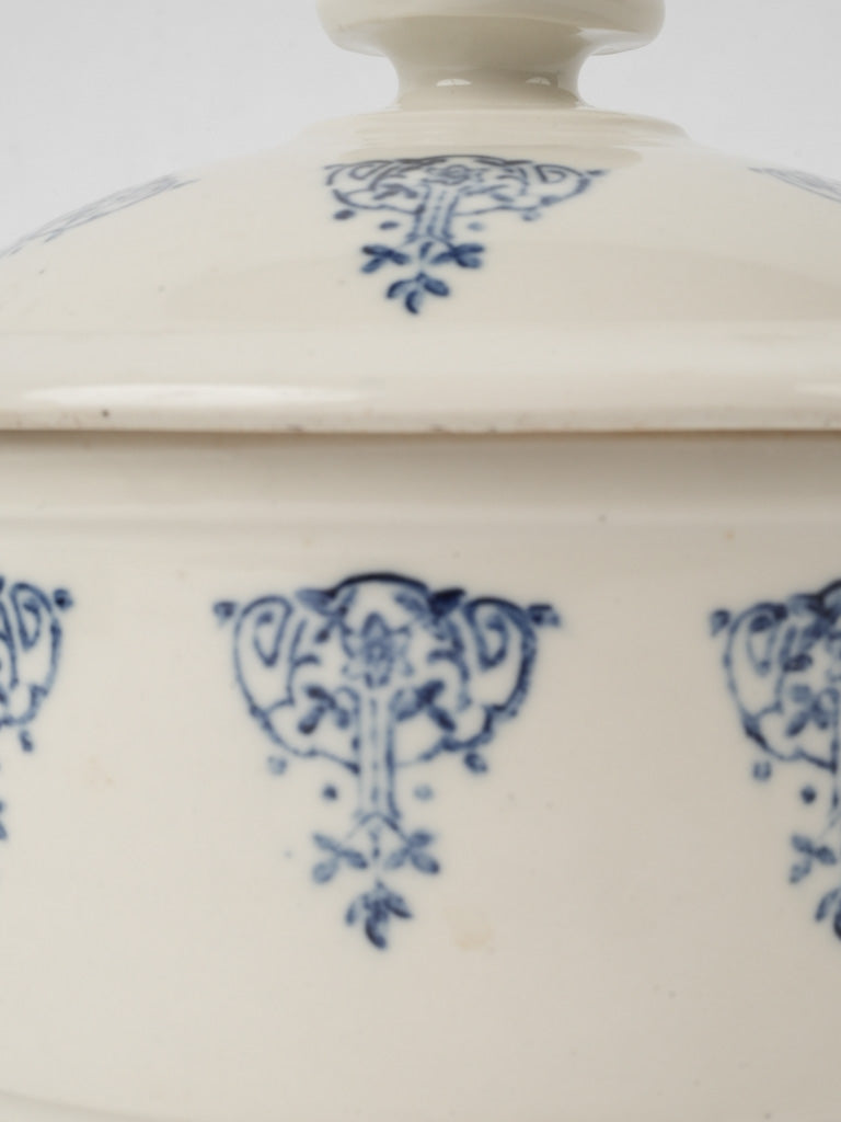 Ornate Floral Motif Lidded Tureen