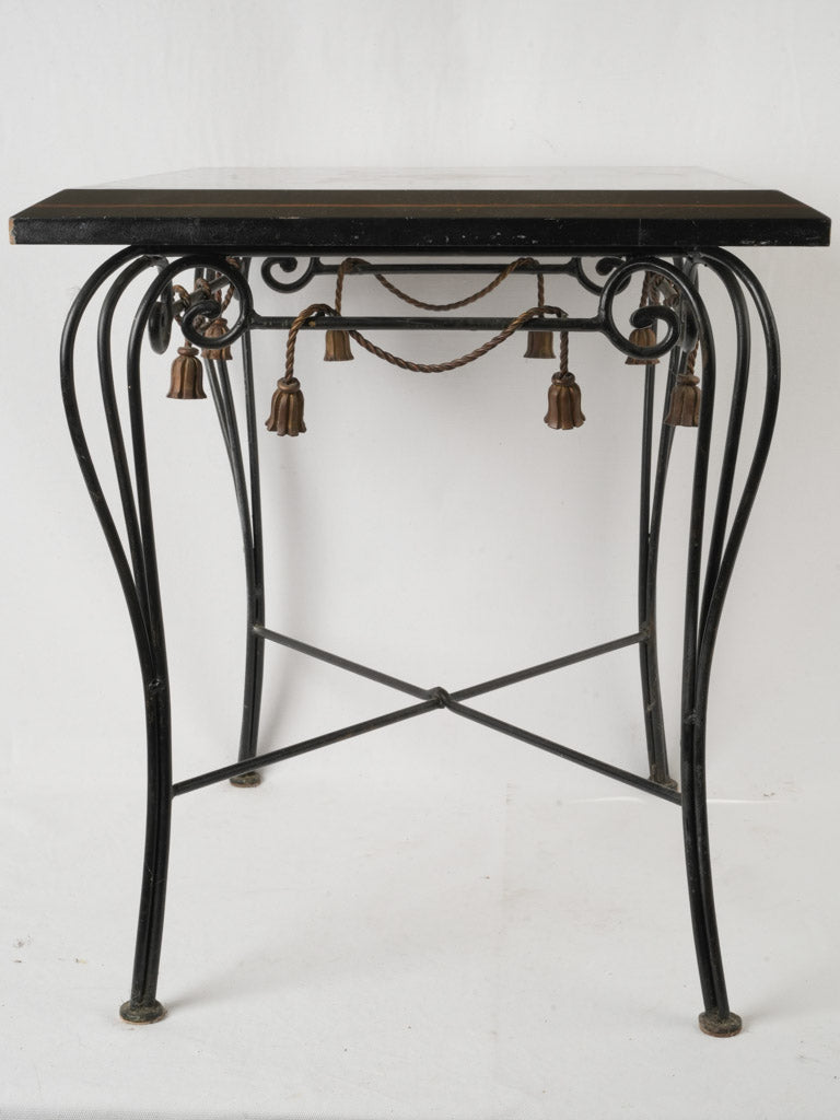 Timeless artistic Parisian side table  