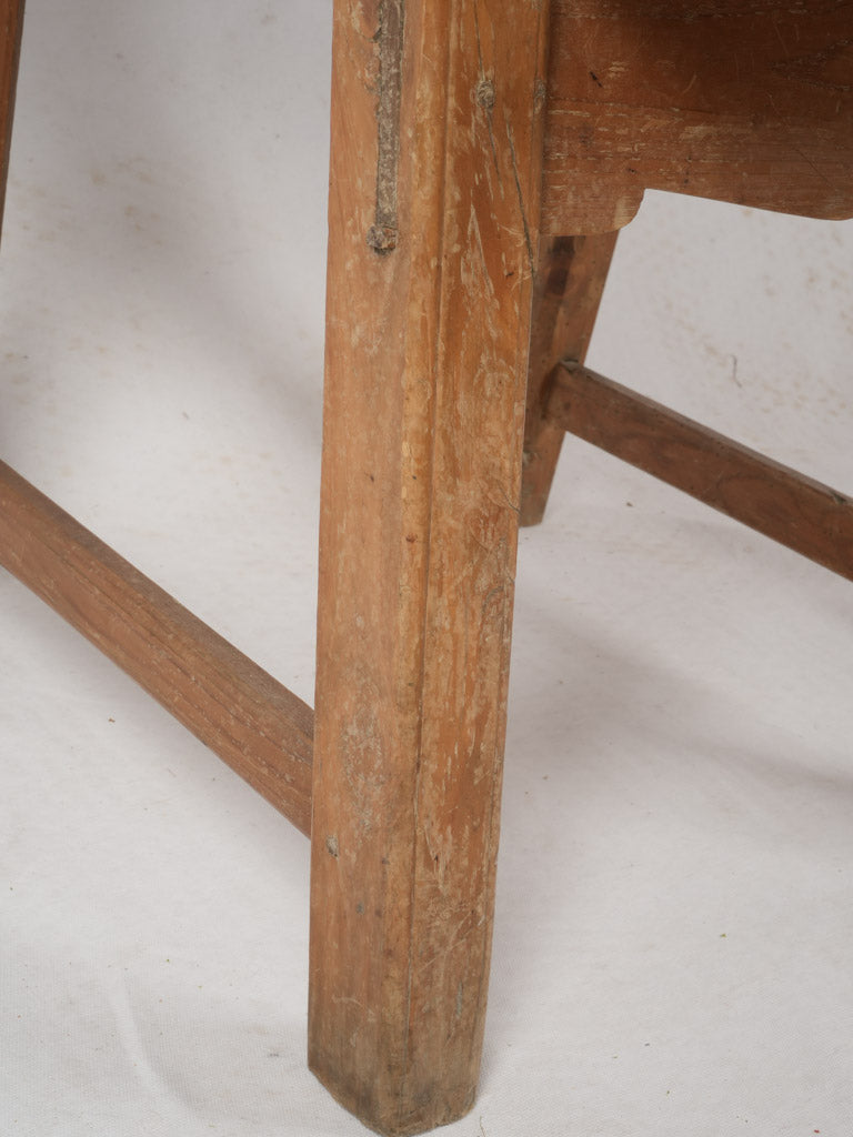 Vintage Alps Arolla Pine Side Table