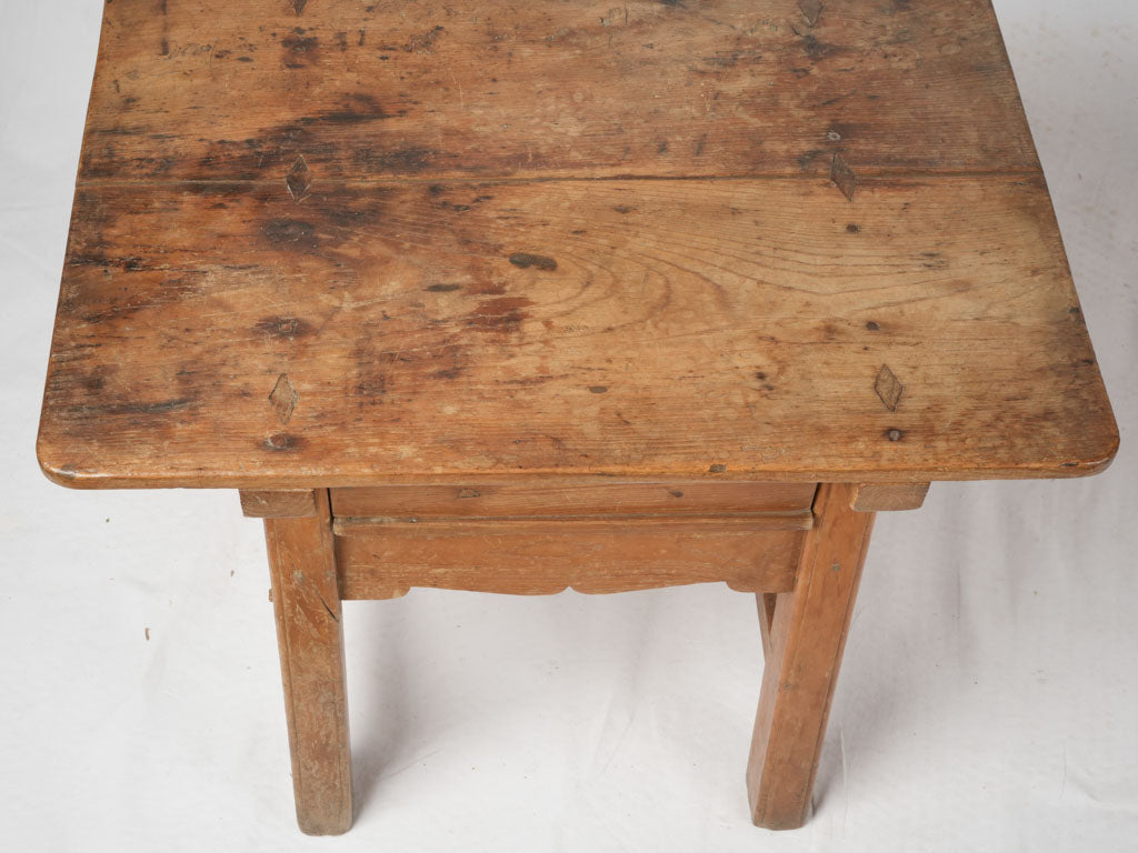 Delightfully Worn Arolla Pine Kitchen Table