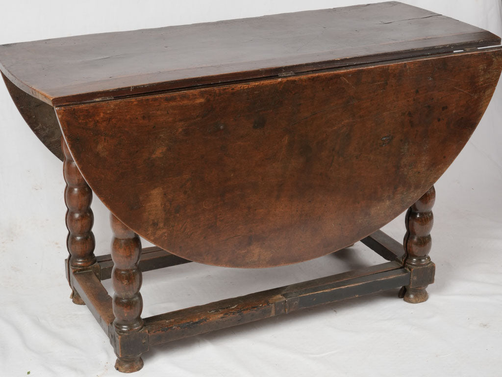 Practical English gateleg writing desk