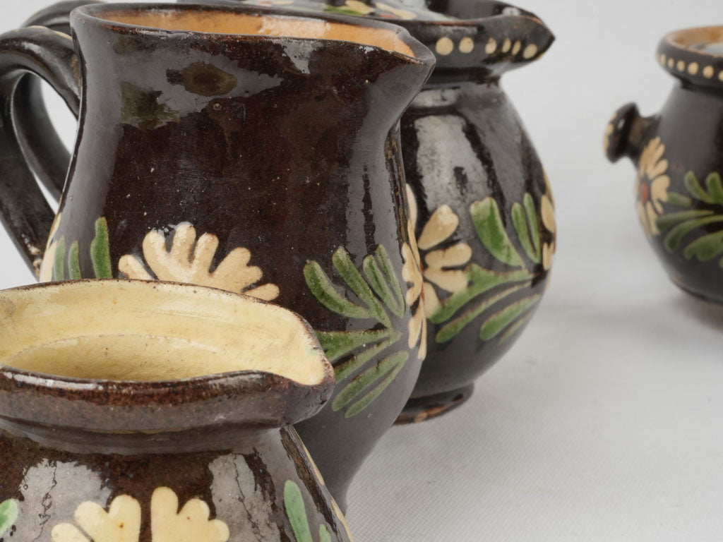 Ornate Savoyard Slipware Creamer